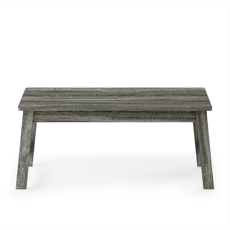 Pemberly Row Engineered Wood Coffee Table in French Oak Gray
