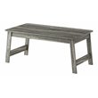 Pemberly Row Engineered Wood Coffee Table in French Oak Gray