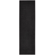 Pemberly Row Contemporary 2' x 6' Black Outdoor Indoor/Outdoor Rug