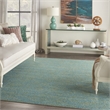 Pemberly Row 8' x 10' Blue Green Outdoor Indoor/Outdoor Rug Polypropylene