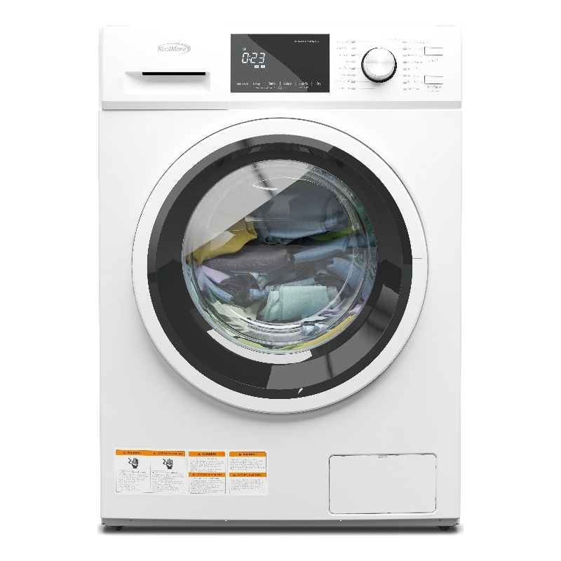 Pemberly Row 2.7 cu. ft. All-in-One Washer & Dryer Combo in White.