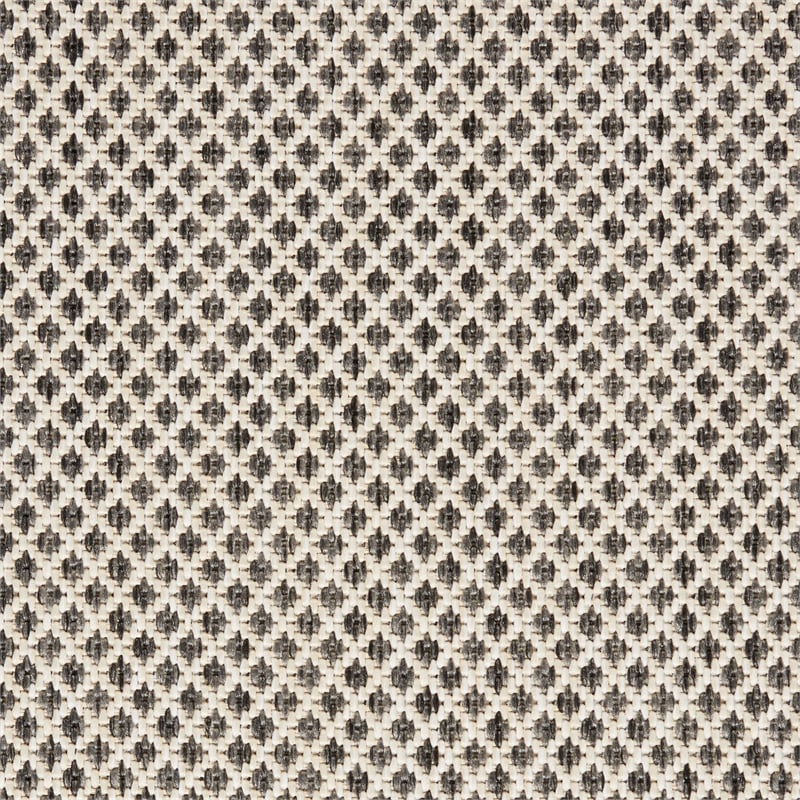 Pemberly Row 2' x 3' Ivory Charcoal Fabric Modern Area Rug (2' x 3')