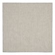 Pemberly Row 4' x Square Ivory Silver Fabric Modern Area Rug (4' Square)
