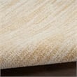 Pemberly Row Contemporary 9' x 12' Ivory Gold Fabric Area Rug
