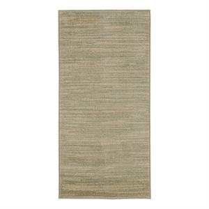 Pemberly Row Contemporary 2' x 4' Green Gold Fabric Area Rug