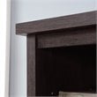 Pemberly Row Engineered Wood 2 Door Credenza Desk Hutch in Coffee Oak