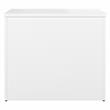 Pemberly Row Office Storage Cabinet with Drawers in White-Engineered Wood