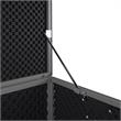 Pemberly Row Outdoor Patio Deck Storage Box Extra Large 180 Gallons in Charcoal