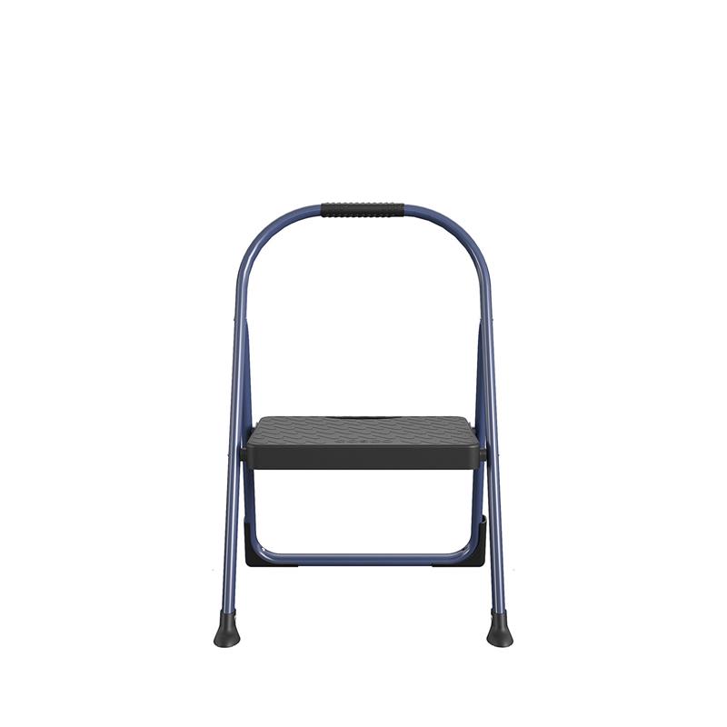 Pemberly Row 1-Step Folding BIG Step Step Stool ANSI Type in Navy