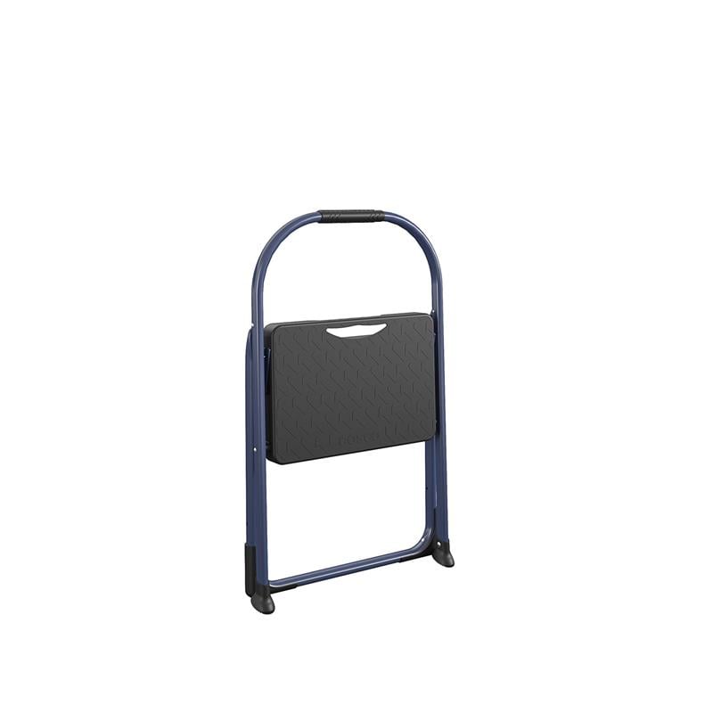 Pemberly Row 1-Step Folding BIG Step Step Stool ANSI Type in Navy
