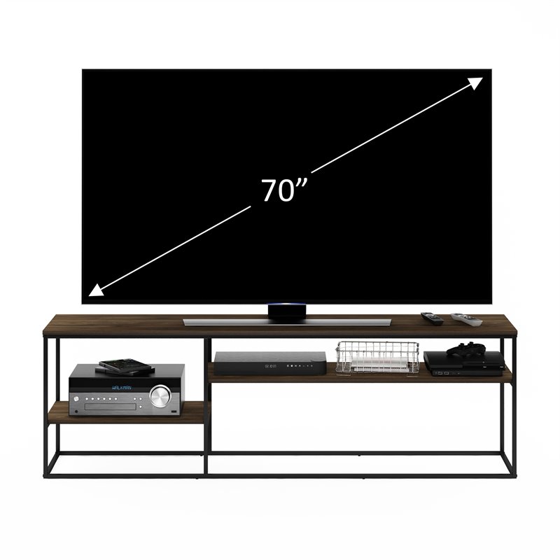 Pemberly Row Engineered Wood TV Stand for TV up to 78