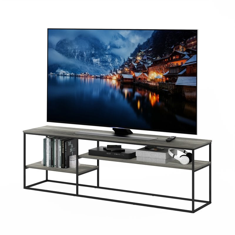 Pemberly Row Engineered Wood TV Stand for TV up to 78