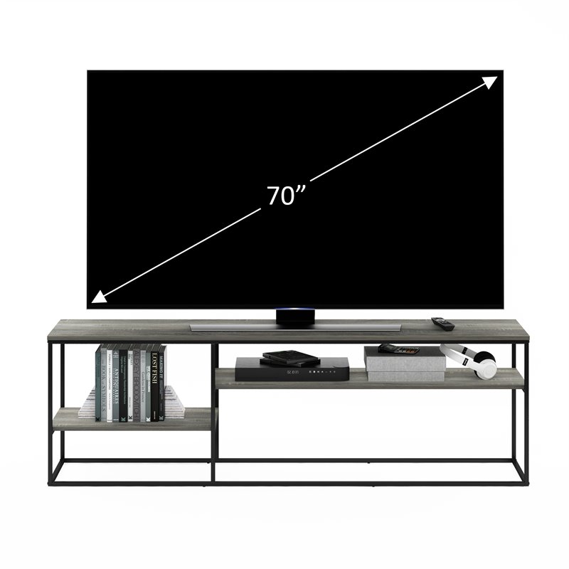 Pemberly Row Engineered Wood TV Stand for TV up to 78