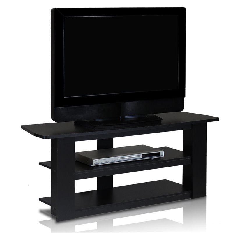 Pemberly Row Wood TV Entertainment Center for TV up to 48