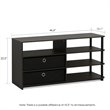 Pemberly Row Contemporary Wood TV Stand for TV up to 55