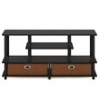 Pemberly Row Engineered Wood Large TV Stand for TV up to 55