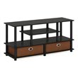 Pemberly Row Engineered Wood Large TV Stand for TV up to 55
