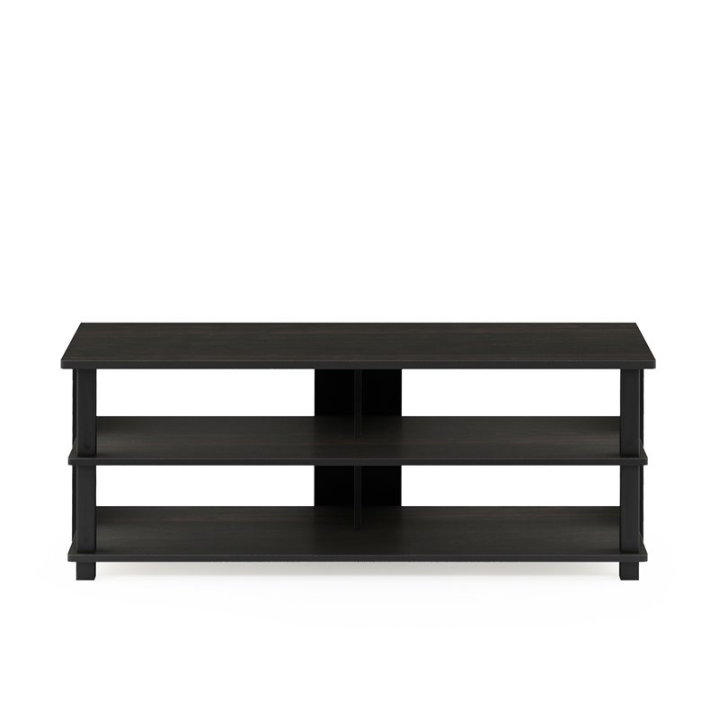 Pemberly Row Engineered Wood 3-Tier TV Stand for TV up to 48