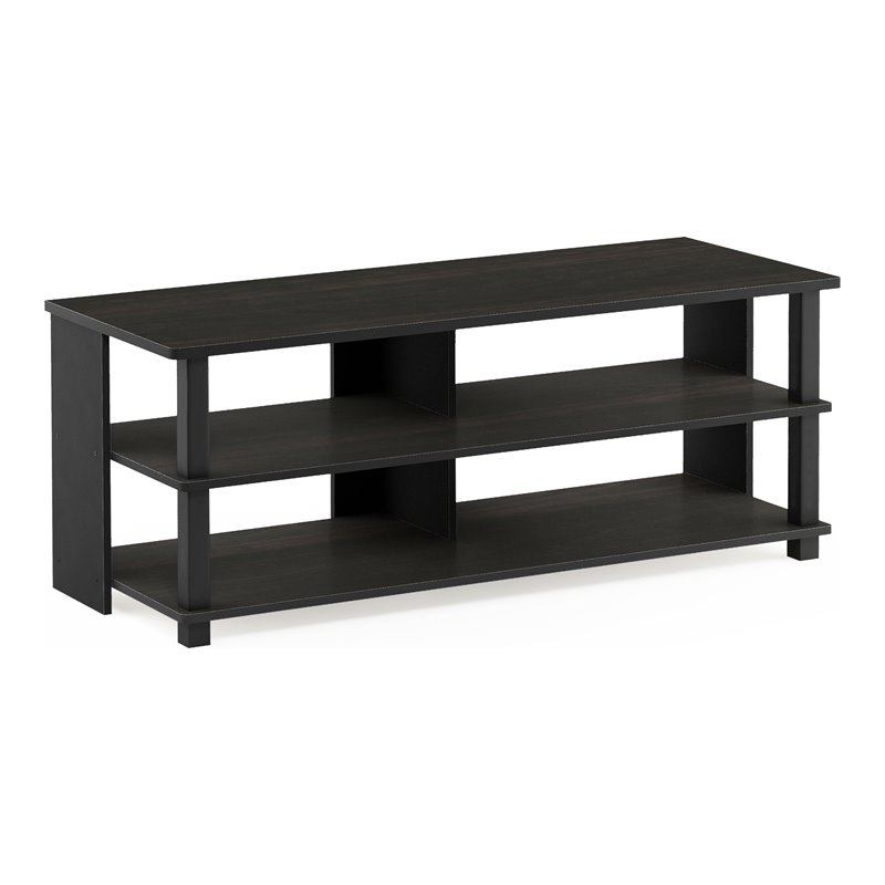 Pemberly Row Engineered Wood 3-Tier TV Stand for TV up to 48