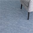 Pemberly Row 9' x 12' Navy Blue Fabric Modern Area Rug (9' x 12')