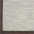 Pemberly Row 10' Runner Light Gray Fabric Modern Area Rug (10' Runner)