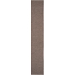 Pemberly Row 10' Runner Natural Fabric Modern Area Rug (10' Runner)