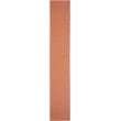 Pemberly Row 10' Runner Terracotta Fabric Modern Area Rug (10' Runner)