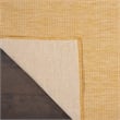 Pemberly Row 12' Runner Yellow Fabric Modern Area Rug (12' Runner)
