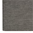 Pemberly Row 8' Runner Charcoal Fabric Modern Area Rug (8' Runner)