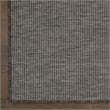Pemberly Row 8' Runner Charcoal Fabric Modern Area Rug (8' Runner)