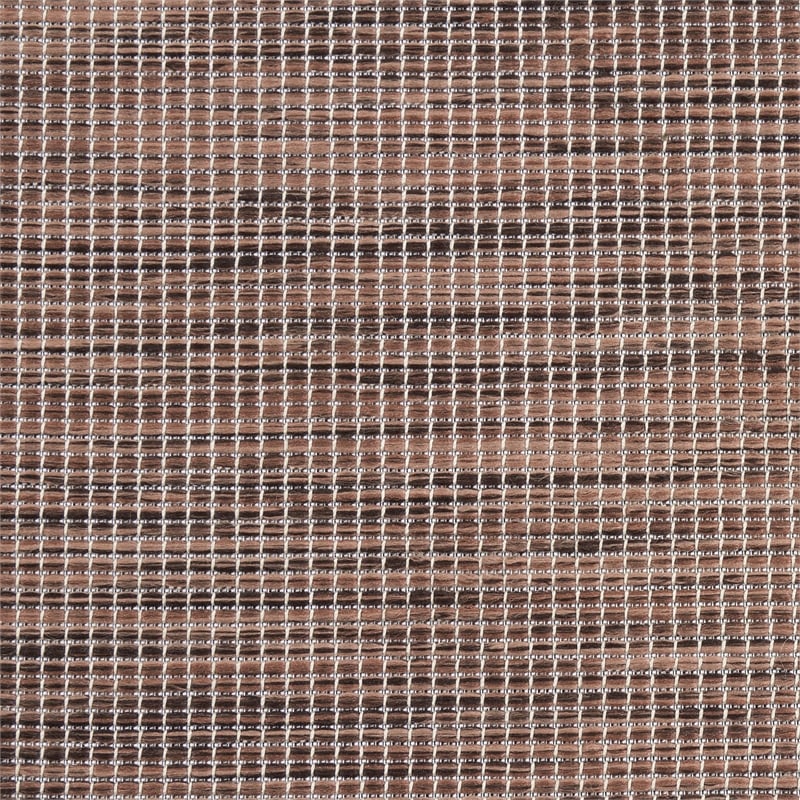 Pemberly Row 8' Runner Natural Fabric Modern Area Rug (8' Runner)