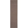 Pemberly Row 8' Runner Natural Fabric Modern Area Rug (8' Runner)