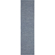 Pemberly Row 8' Runner Navy Blue Fabric Modern Area Rug (8' Runner)