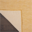 Pemberly Row 8' Runner Yellow Fabric Modern Area Rug (8' Runner)