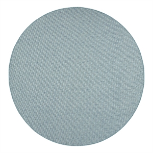 Pemberly Row 8' x Round Aqua Fabric Modern Area Rug (8' Round)