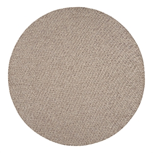Pemberly Row 8' x Round Beige Fabric Modern Area Rug (8' Round)