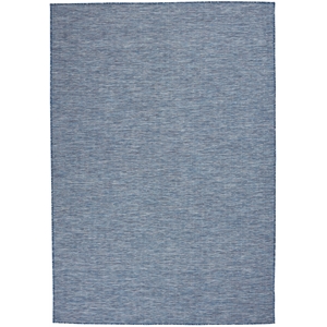 Pemberly Row 4' x 6' Navy Blue Fabric Modern Area Rug (4' x 6')
