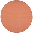 Pemberly Row 8' x Round Terracotta Fabric Modern Area Rug (8' Round)