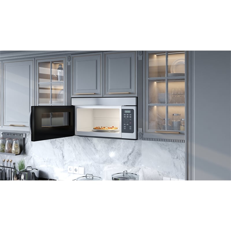 Pemberly Row 1.6 cu. ft. Over the Range Stainless Steel Microwave.