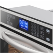 Pemberly Row 5 cu. ft. Stainless-Steel Premium Convection Double-Unit Wall Oven.