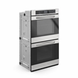 Pemberly Row 5 cu. ft. Stainless-Steel Premium Convection Double-Unit Wall Oven.
