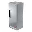 Pemberly Row 25 in. Commercial Stainless Steel 1-Door Reach-In Freezer in Silver
