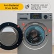 Pemberly Row Pet Compact 110V Vented/Ventless 15 lbs Combo Washer Dryer Silver