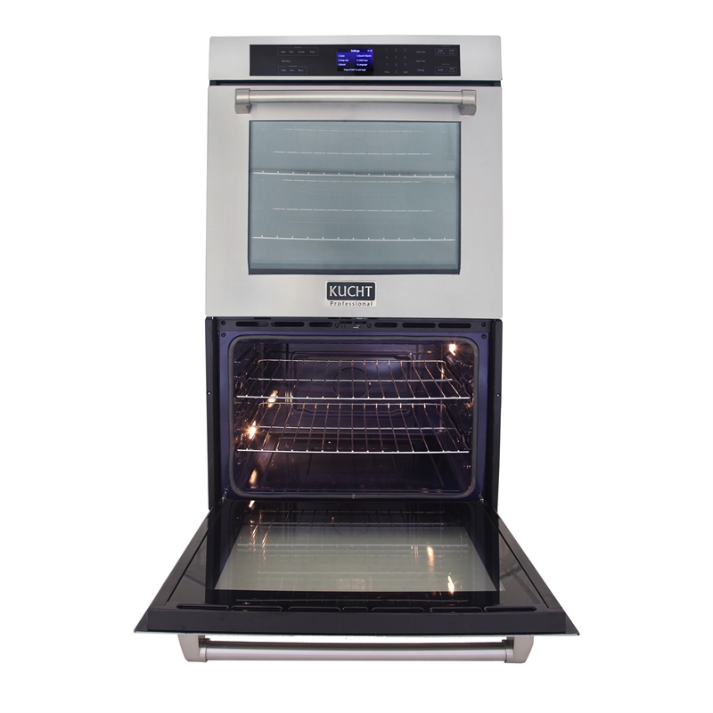Pemberly Row 30 in. Double Electric Wall Oven with True Convection
