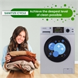 Pemberly Row Contemporary 1.62cf Plastic Washer Dryer in Silver