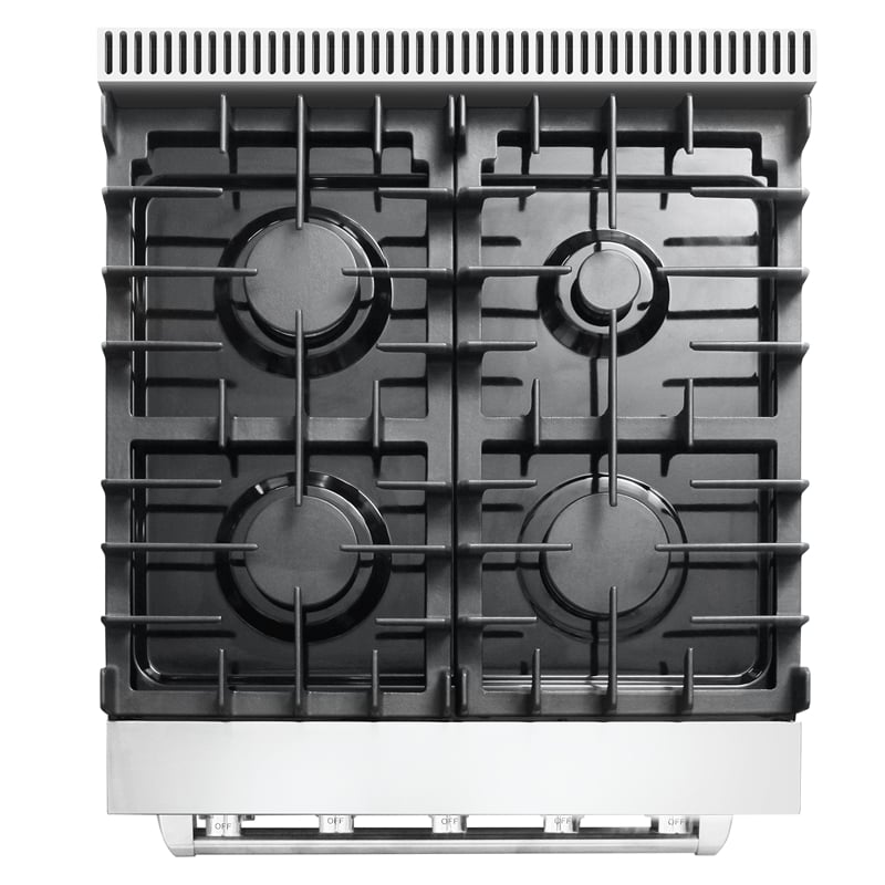 Pemberly Row 24 in. Freestanding Gas Range with 3.73 cu. ft. Capacity Oven