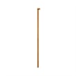 Pemberly Row Madison Full Solid Wood Panel Headboard in Light Toffee