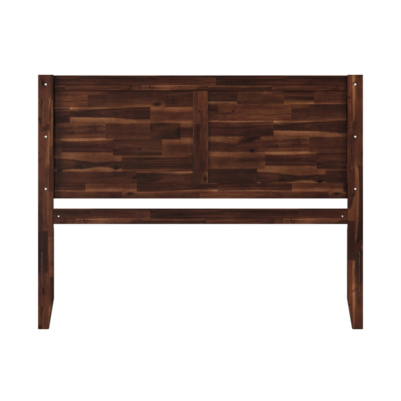 Pemberly Row Canyon Queen Wood Headboard in Barnwood