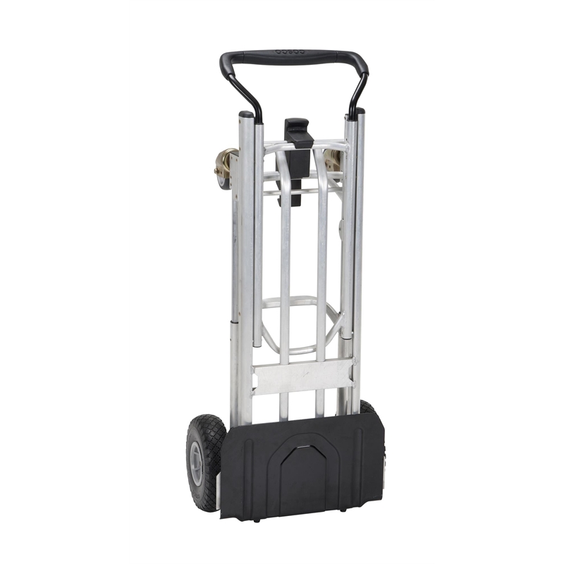 Pemberly Row 4-in-1 Folding/Assisted Hand Truck/Platform Cart - Flat-Free Wheels