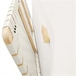Pemberly Row Weave Wall-Mount Vegan Leather Twin Headboard in Natural Beige